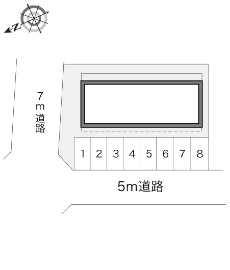 ★手数料０円★葛飾区西水元　月極駐車場（LP）